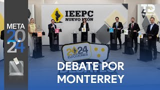 Así fue el debate entre candidatos a la alcaldía de Monterrey [upl. by Eimoan]