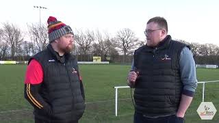 Post Match Interview after Birmingham amp Solihull v Coalville 1st January 2024 [upl. by Willcox888]