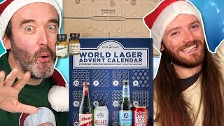 Irish People Try Alcohol Advent Calendars All 24 Days in One Sitting [upl. by Lexerd]