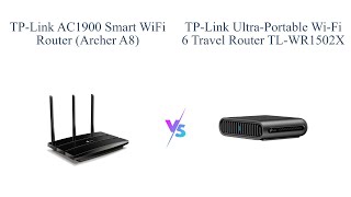 TPLink AC1900 vs AX1500 Travel Router 🔥 Which is Better for You [upl. by Haberman]