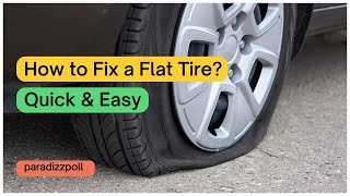 How To Fix a Flat Tire [upl. by Esetal37]