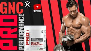 gnc pro performance creatine monohydrate 3000 review gnc creatine monohydrate how to use 💪 [upl. by Nerdna]