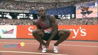 Mens 4x100M Relay Racers Track Club Sainsburys Anniversary Games IAAF Diamond League [upl. by Varney]