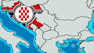 Balkan countries and their greatest extend [upl. by Ahsocin]