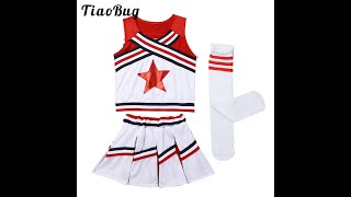 Children’s costume for cheerleader [upl. by Ahsemac]