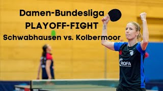 PlayoffFight Schwabhausen vs Kolbermoor I Highlights [upl. by Elburr]