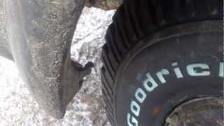 nissan pickup tire 26575 R16 [upl. by Hserus338]