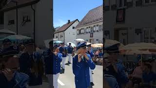 Blasorchester auf der Hauptparade beim Kinder und Heimatfest Laupheim [upl. by Einhoj420]