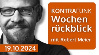 Kontrafunk Wochenrückblick vom 19 Oktober 2024 [upl. by Ainnek963]