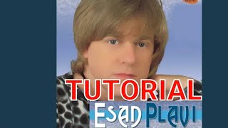 Esad Plavi  Seherzada USPORENO Tutorial Dugmetara [upl. by Weidar]