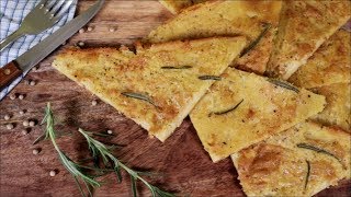 How to Make the Typical Italian Farinata  Farinata di ceci [upl. by Queenie]