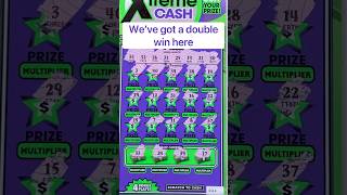 DOUBLE WINNER Xtreme CASH newyorklottery scratchers scratchofftickets shorts money fun viral [upl. by Kemble169]