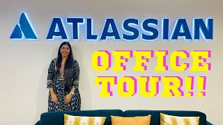 Atlassian Office Tour  Bangalore office [upl. by Idnyl]