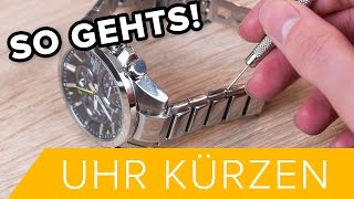 So Gehts Eine Uhr kürzen  DEUTSCH  TUTORIAL 1  HD [upl. by Evilo18]