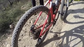 NÚCLEO ROTO del buje rueda trasera Mavic de bicicleta de montaña en plena ruta MTB BTT [upl. by Colton]