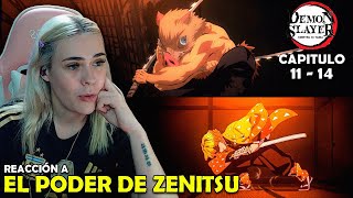 EL PODER DE ZENITSU E INOSUKE 🤯  REACCIÓN A KIMETSU NO YAIBA  11  14 [upl. by Los513]