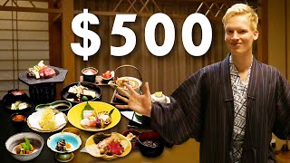 50 Vs 500 Ryokan Hotel in Hakone Japan  Kaiseki Dinner amp Onsen Experience [upl. by Mehetabel]