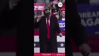 Donald Trump dances to quotYMCAquot  US elections [upl. by Jer]