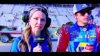 Chase Elliott  Atlanta Post Race Interview 9824 [upl. by Kcirdnekel]