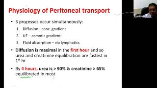 Components Of Peritoneal Dialysis Prescription [upl. by Merceer]