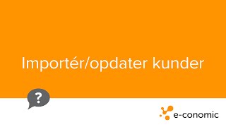 Importéropdater kunder [upl. by Shiverick]