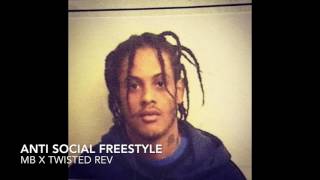 Montana Bay x Twisted Rev  Anti Social Freestyle ASBO [upl. by Swec]