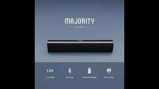 Majority Bowfell Small Sound Bar 2020 Review [upl. by Colson]