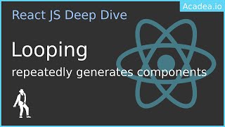 Ep7  Looping Components in React [upl. by Adnohsek]