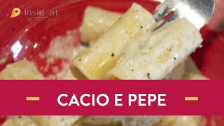 Rigatoni cacio e pepe the originale recipe of roman kitchen [upl. by Tenn464]