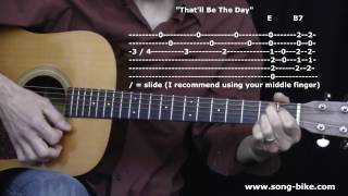 quotThatll Be The Dayquot by Buddy Holly 365 Riffs For Beginning Guitar [upl. by Beckman]