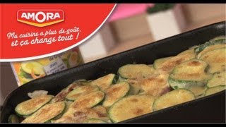 Gratiné de courgettes à la mayonnaise  750g [upl. by Senskell248]