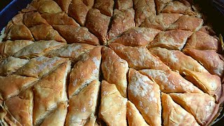 BAKLLAVA TURKE ME 100 PETE VIDEO Nr 70 FOODTUBER [upl. by Eckardt234]