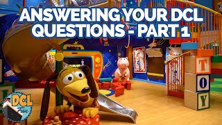 Answering Your Disney Cruise Line Questions  Part 1 [upl. by Willyt]