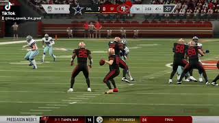 49ers vs cowboysMadden 20Xbox One [upl. by Toms706]