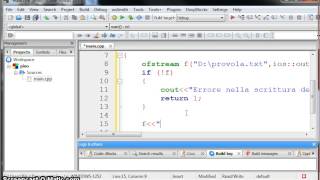 Tutorial 33  Scrivere dati su un file di testo C [upl. by Yecam693]