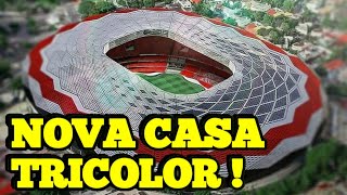 quot NOVO MORUMBI quot REFORMA A VISTA NA CASA TRICOLOR DO saopaulofc [upl. by Ardnait]