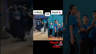 Nepali vs India dance competition like and subscribe please 🫶🥺🥺 [upl. by Keri]