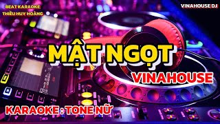 Karaoke Mật Ngọt Remix Tone Nữ 78 [upl. by Banky]