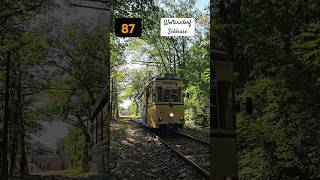 87  ➡️ Woltersdorf Erkner Schleuse mit GothaTriebwagen 32 in Rahnsdorf Historische Tram [upl. by Darees876]