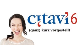 Citavi 6 … ganz kurz vorgestellt [upl. by Filide]