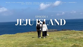 JEJU VLOG 🍊 MustVisit places ISLAND Hopping Local food and Cozy Cafe  EP 1 [upl. by Adieren]