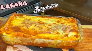 LASAGNA de CARNE MOLIDA deliciosa  Cocinemos con Cristina [upl. by Doretta]