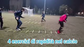 4 esercizi di rapidità nel calcio [upl. by Cheatham418]