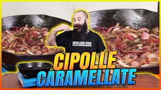 Cipolle Caramellate  Per un ripieno da panico  Ricetta Grigliare Duro [upl. by Loutitia]