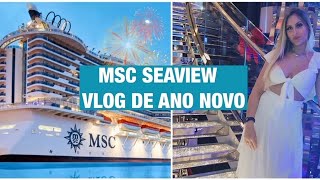 ANO NOVO NO MSC SEAVIEW [upl. by Orvan]