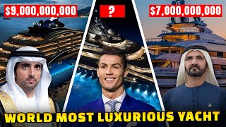 Top 10 Most Luxurious Yachts in the World 2024  The Ultimate Floating Palaces [upl. by Aydiv]