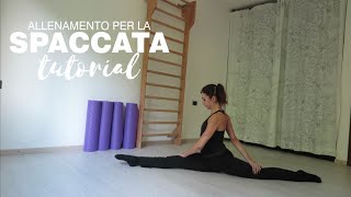 Stretching Gambe  Come fare la spaccata frontale e sagittale [upl. by Lyndel]