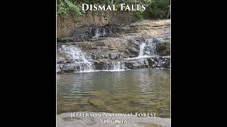 Dismal Falls  Jefferson National Forest  Virginia waterfall hiking jeffersonnationalforest [upl. by Zsa Zsa]