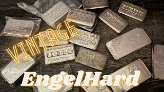 Stacking Vintage Engelhard 10oz Silver Bars [upl. by Allekim]