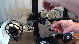 Пробка пластика в 3 Д принтере Ender 3 [upl. by Imray386]